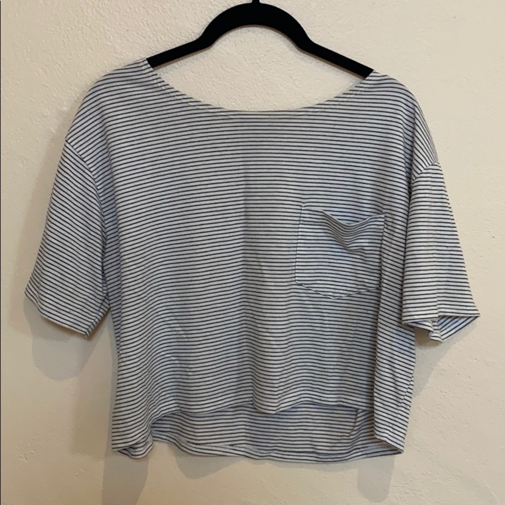Forever 21 Striped Crop